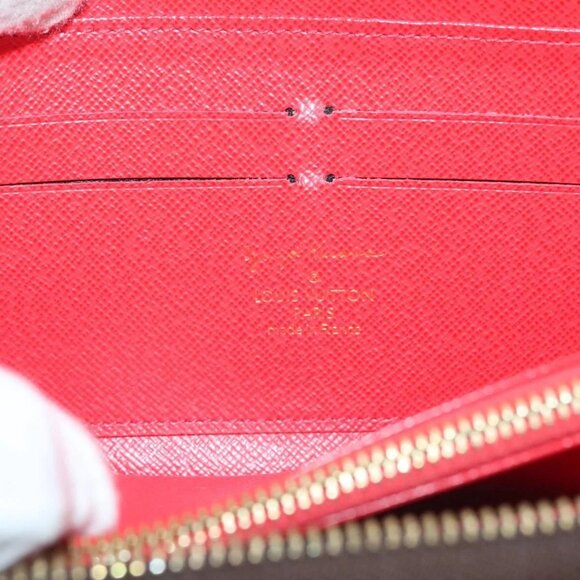LOUIS VUITTON Monogram Yayoi Kusama Zippy Wallet Red M60450 LV Auth 132196 - Picture 8 of 16